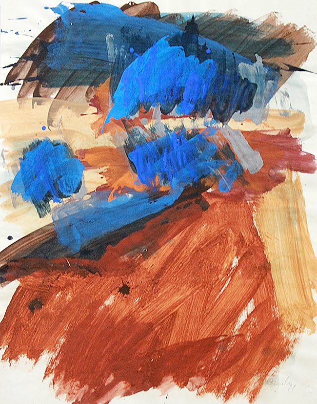 Griechische Erde: Hügel und Olivenhaine in der Landschaft Lakoniens auf dem Peloponnes