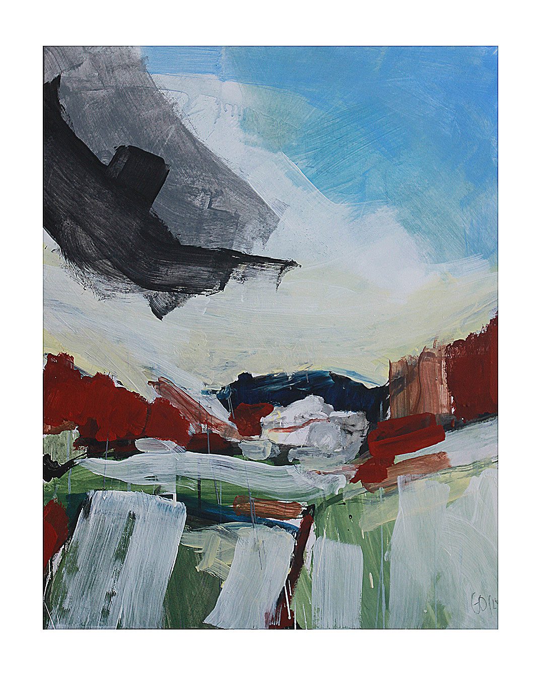 Schneeschmelze in der Eifel: Schneeschmelze02